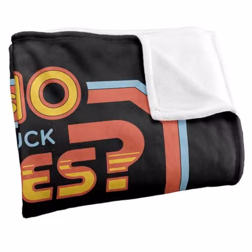 Steven Rhodes Who Cares Multicolour Super Soft Fleece Throw Blanket W/D/H: 152 x 127 cm – 7