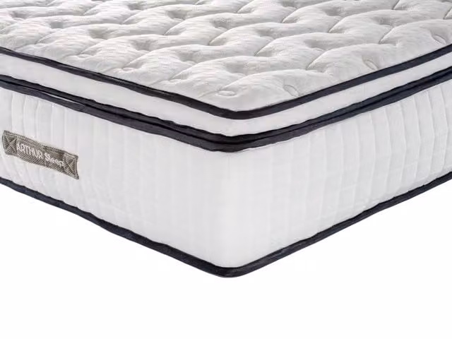 Arthur Sleep King Arthur Hybrid Mattress in White, W/D/H: 90 x 200 cm – 1