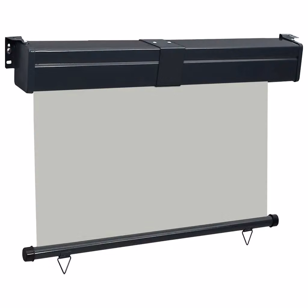 Berkfield Home Balcony Side Awning in Grey, W/H: 250 x 125 cm – 2