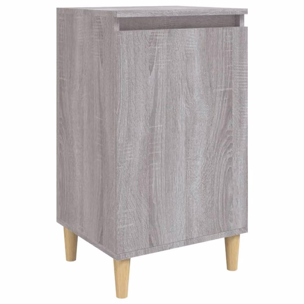 Berkfield Home Classic Bedside Cabinet in Grey Sonoma, W/D/H: 40 x 35 x 70 cm – 2