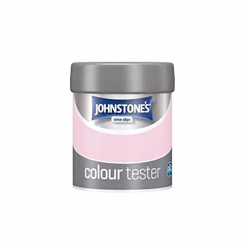 Johnstone's Colour Sample Tester Pot in Pink Cadillac, 75ml