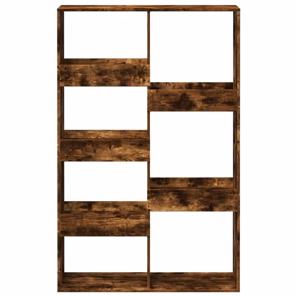 Berkfield Home Smoked Oak Room Divider in Brown, W/D/H: 100 x 33 x 155.5 cm – 4