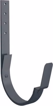 Lindab Flex-Fit Half Round Steel Gutter Angle Rafter Bracket, 180mm, Grey