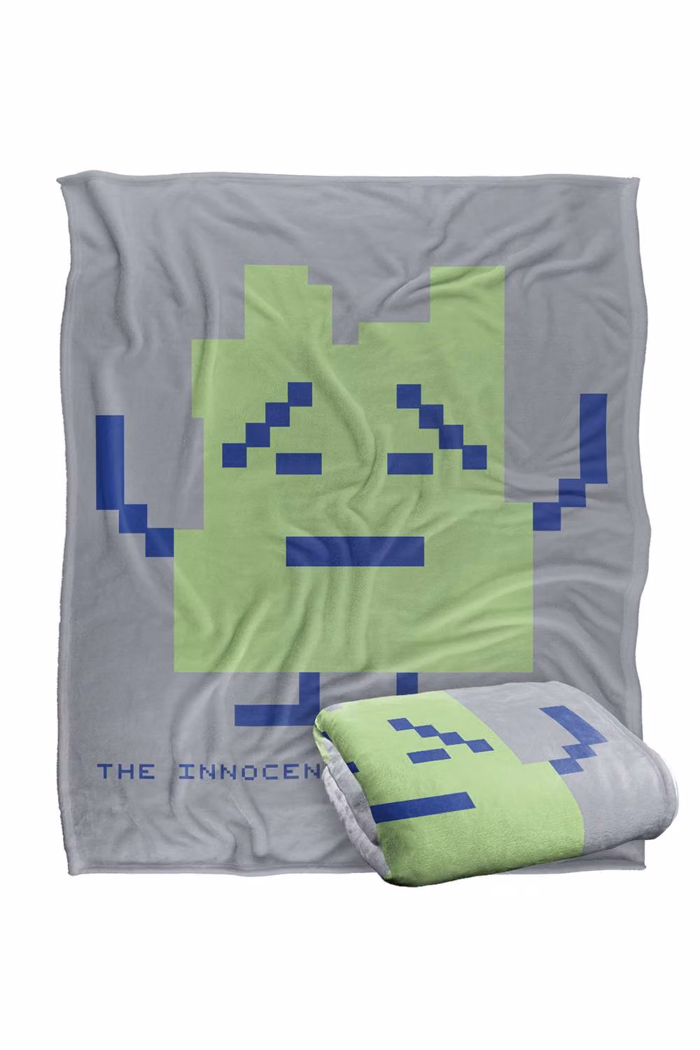Cartoon Network Aqua Teen Hunger Force Inignokt Super Soft Fluffy Polyester Throw Blanket in Grey and Multicolour, Large – 2