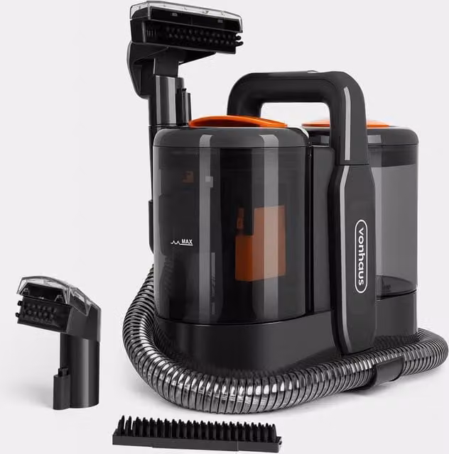 VonHaus 600W Spot Cleaner for Carpets, Pet Hair and Cars in Grey