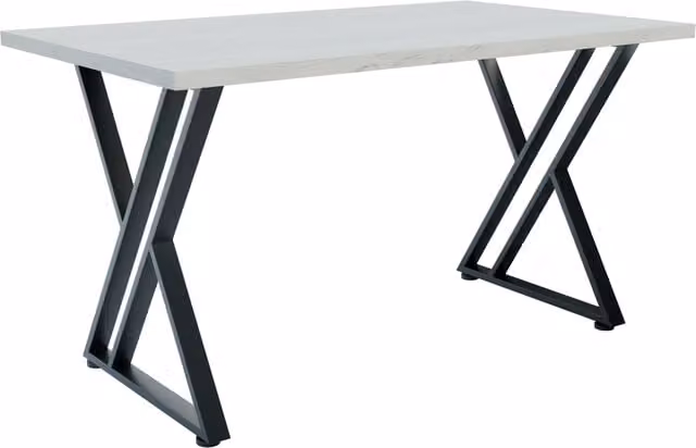 Shefa Line New York Rectangular Dining Table in Concrete Grey