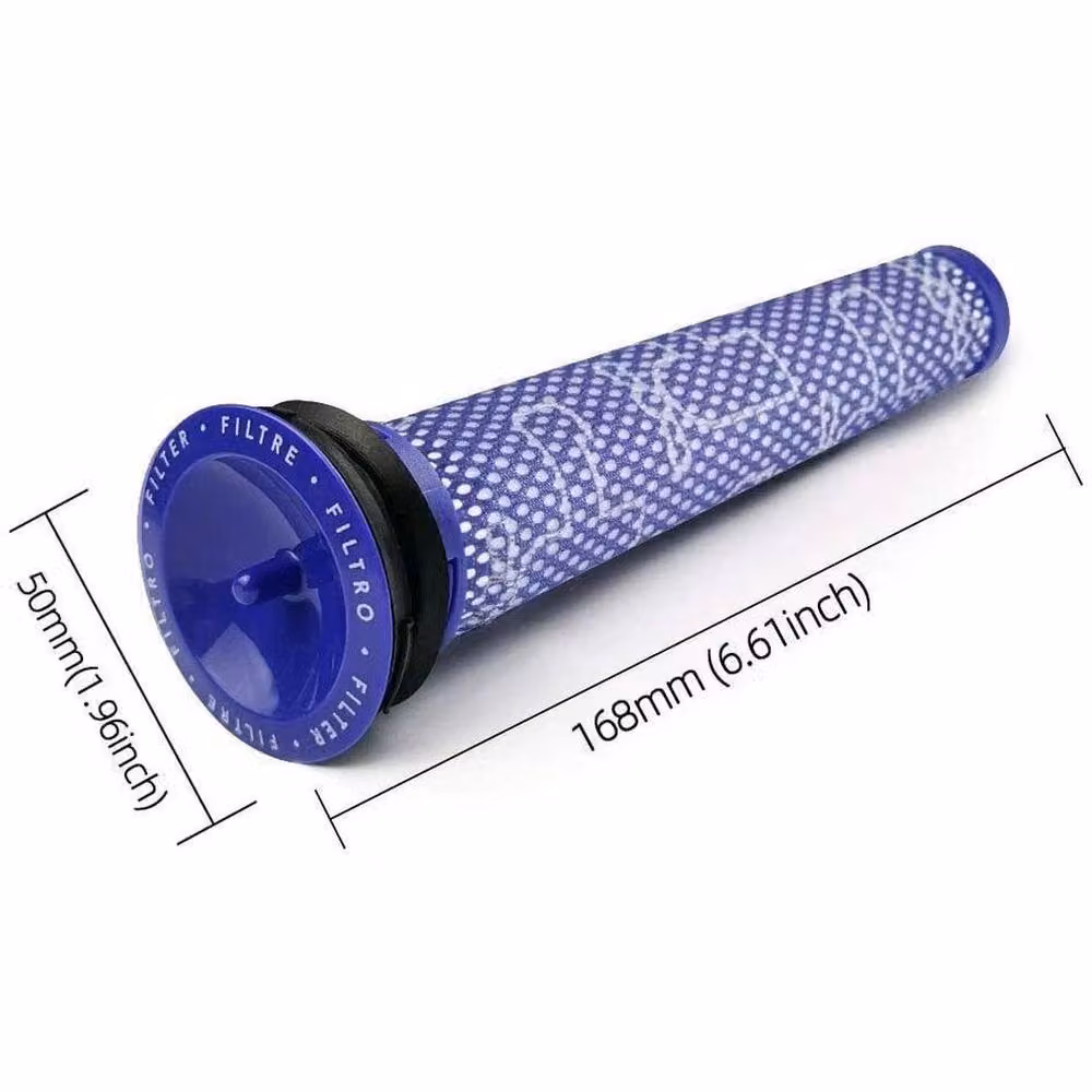 SPETLEK 3 Pack Washable Pre Motor Animal Vacuum Filters, Blue, W: 100 cm, D: 15 cm – 2