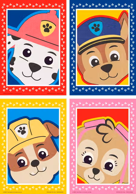 Totum Paw Patrol Sand Painting Set in Blue and Multicolour