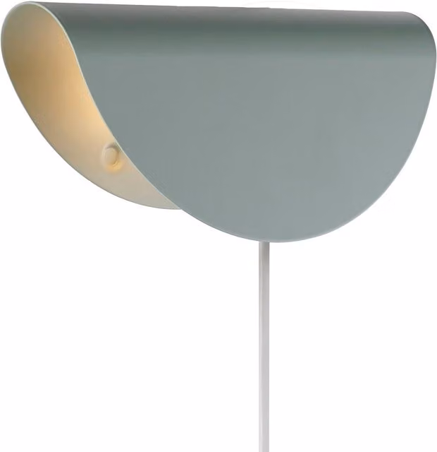 Nordlux Retro Metal Up and Down Wall Light in Green with E14 Socket