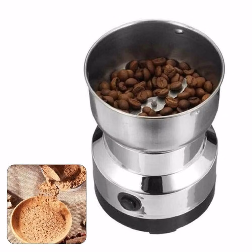 VOGREX Electric Coffee Grinder and Spice Blade Blender in Silver – 5