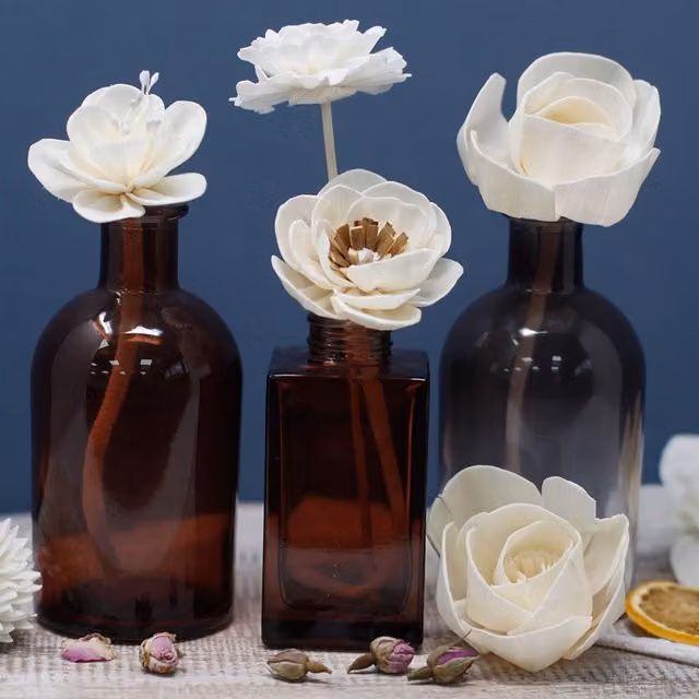 KDMK Natural White Large Lotus Hanging Diffuser Flowers
