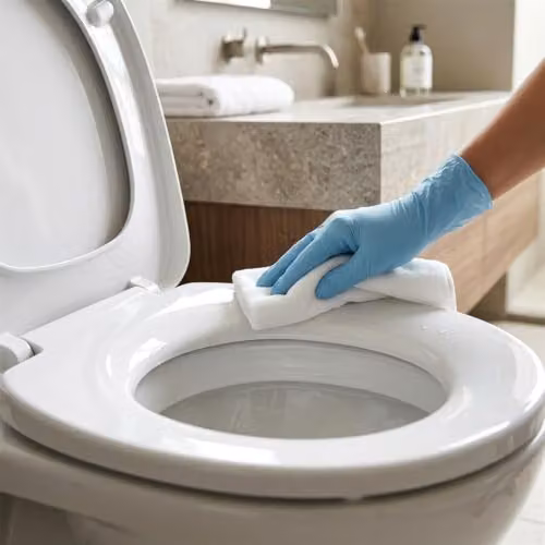 Harbour Housewares Round Soft Close Quick Release Toilet Seats, White, Pack of 2 – 5