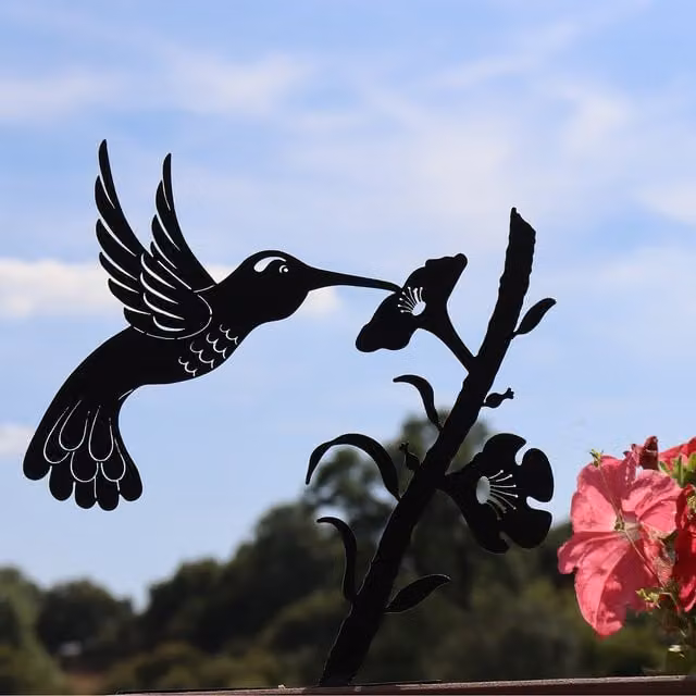 Betley Butterfly Black Metal Silhouette Decoration