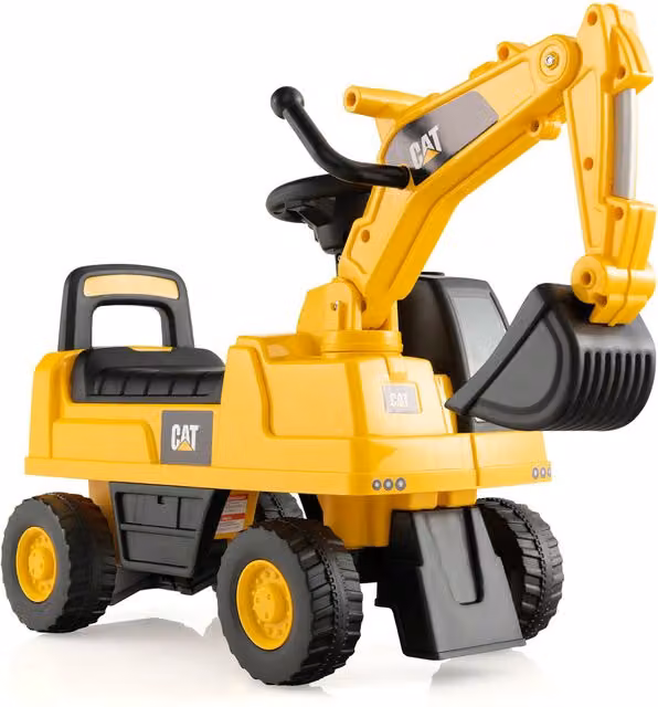 Costway Kid Ride on Digger Toddler Toy Car, Yellow