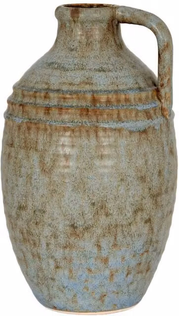 KDMD Capella Krater Ceramic Bottle Vase in Brown – 1