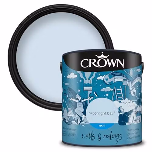 Crown Core Emulsion Matt Moonlight Bay Blue 2.5 l