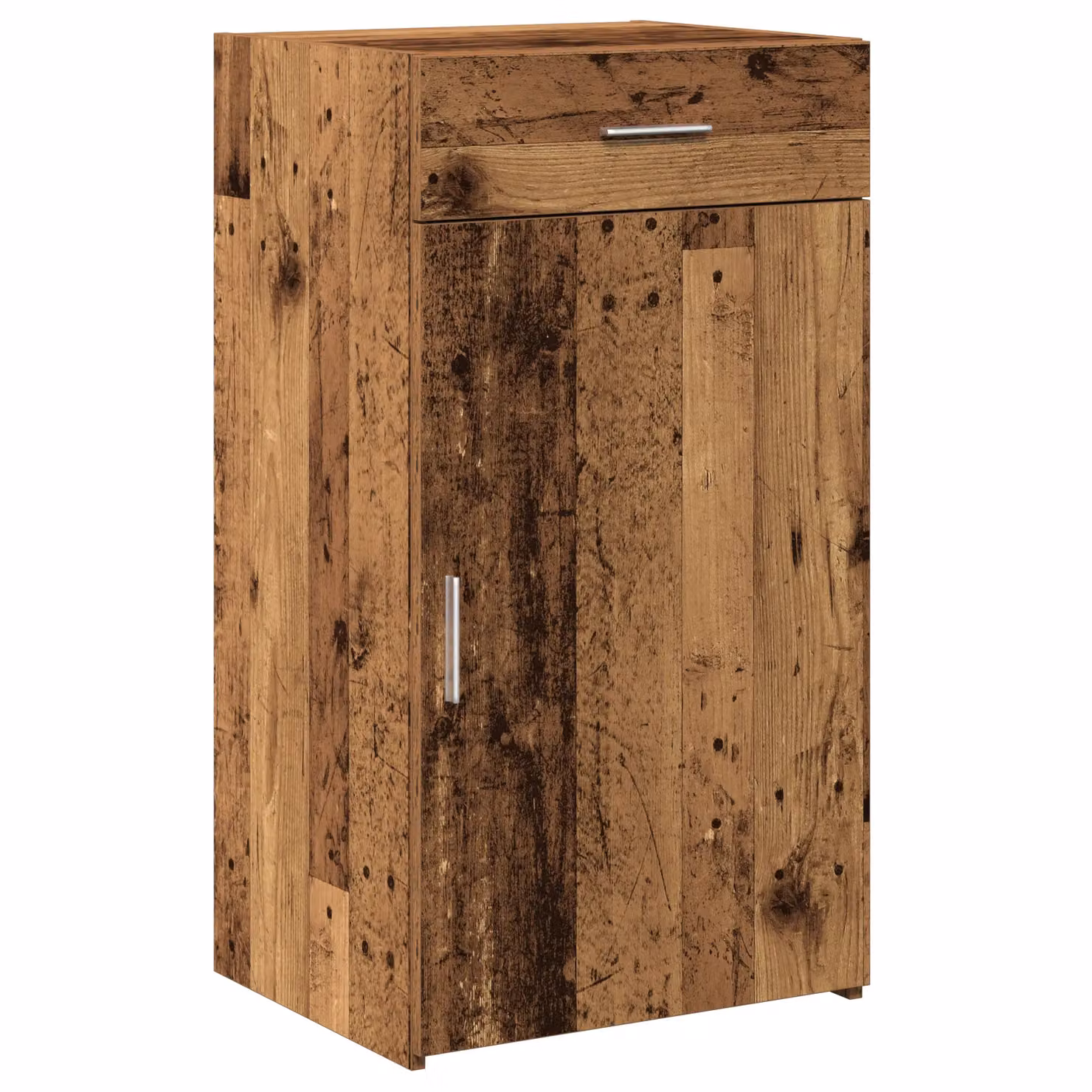 Berkfield Home Rustic Old Wood Sideboard in Brown, W/D/H: 93 x 30 x 42.5 cm – 2
