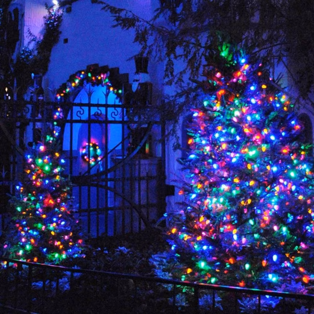 SPETLEK Multicolour 100 LED Battery Operated Waterproof RGB Fairy String Lights – 3