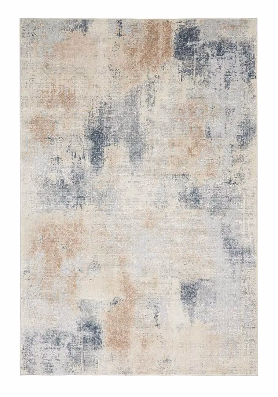 The Rug Shop UK Modern Abstract Stain-Resistant Area Rug in Sand, W: 280 cm, D: 380 cm – 2