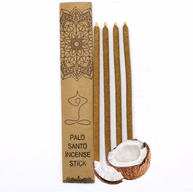 KDMD Coconut Palo Santo Incense Sticks in Brown