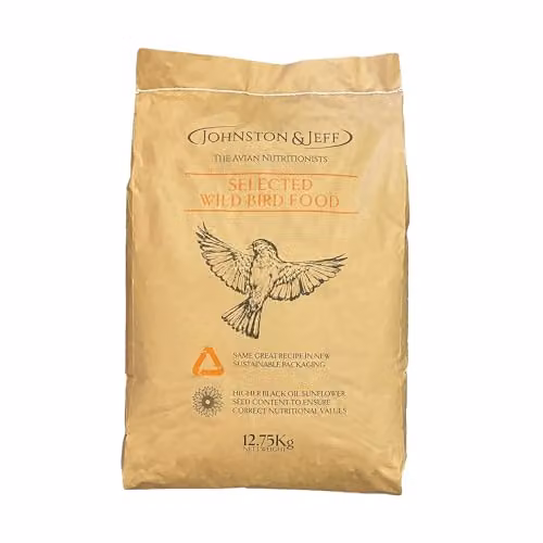 Johnston & Jeff Selected Wild Bird Food, Multicolour and Beige, 12.75 kg