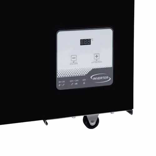 Willow 292L Freestanding Chest Freezer in Black – 7