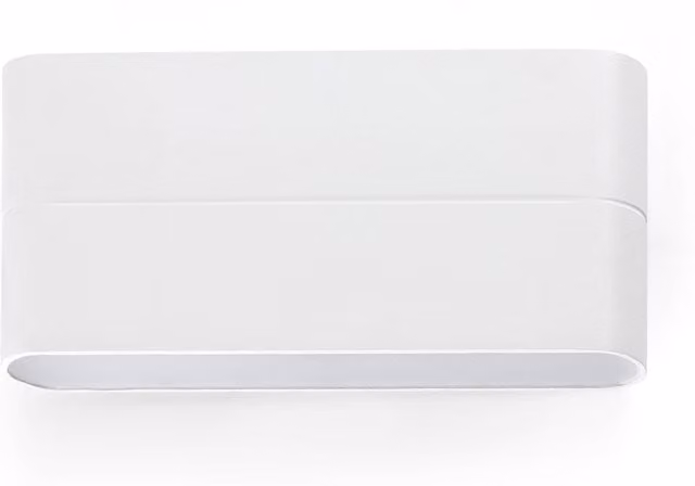 Netlighting Aday LED Large Up and Down Outdoor Wall Light, White, IP54