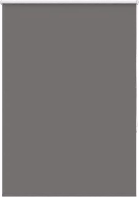Berkfield Home Grey Blackout Roller Blind, Thermal Insulating Polyester, W: 105 cm, H: 150 cm