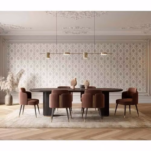 Erismann Versailles Collection 10288-37 Grey Abstract Non-Woven Wallpaper Roll – 2
