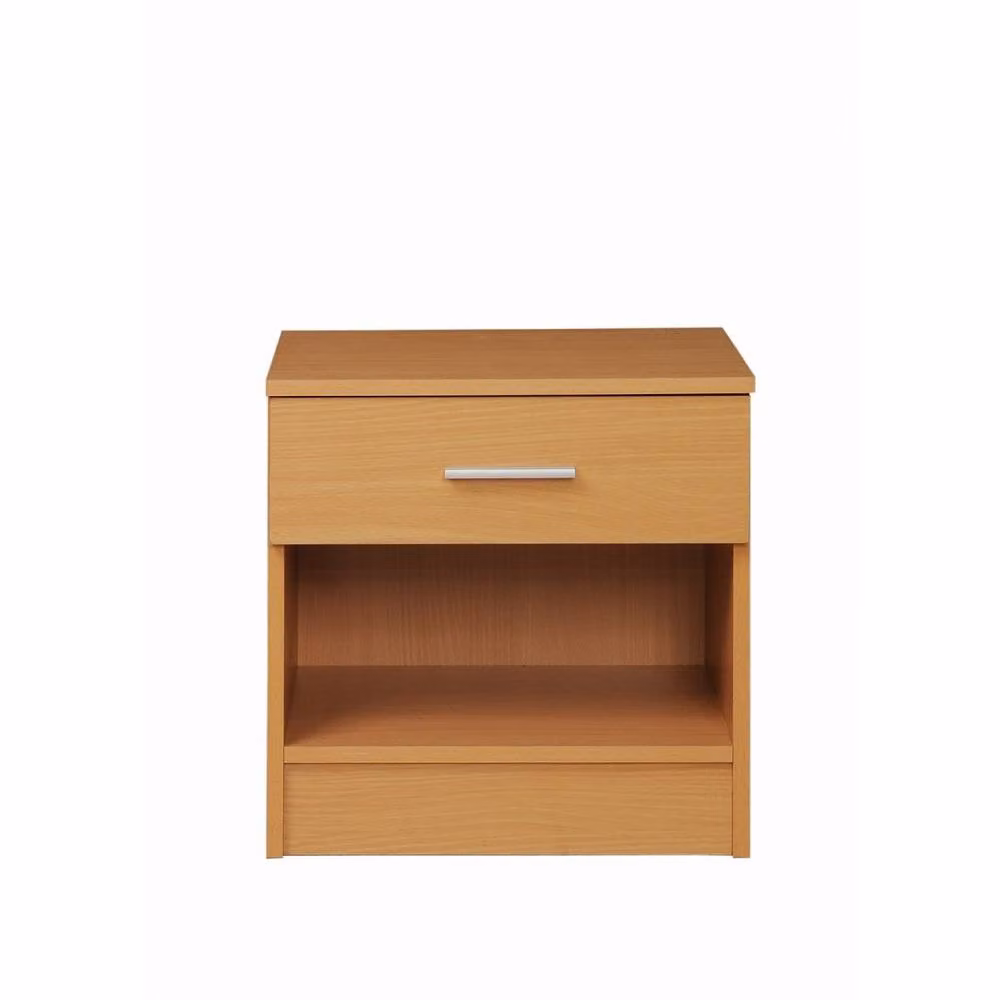 Timber Art Design Rio Costa 1 Drawer Bedside Table in Beech – 2