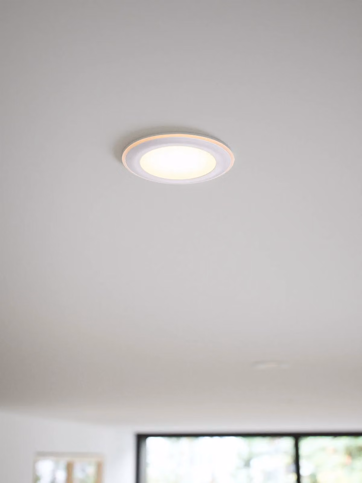 Nordlux Elkton Recessed LED Downlight, White Plastic, Warm White 2700k – 2