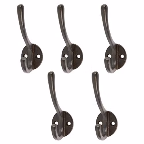 Hammer and Tongs Iron Hat and Coat Hook in Black – 2