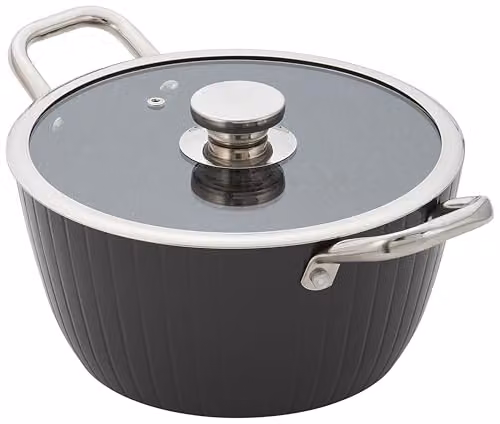 Judge Evertough Non-Stick Aluminium Casserole, Silver, 24cm, 3.8L – 1