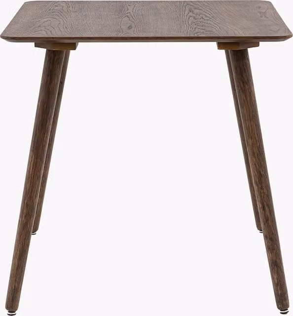 Perch & Parrow Modaro Square Dining Table in Brown Oak Wood