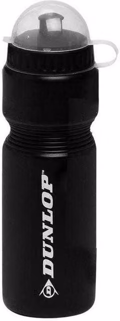 Dunlop Black BPA-Free Water Bottle and Holder, 750ml