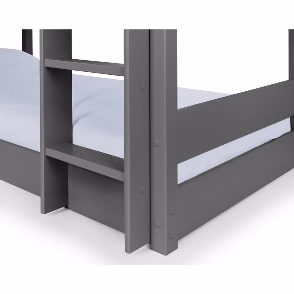 Cheshire Glacier Bunk Bed in Anthracite Grey, Single 90 x 200 cm – 4