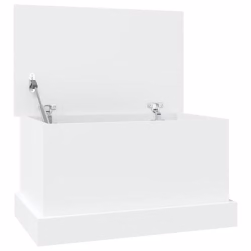 vidaXL White MDF Storage Box W/D/H: 50 x 30 x 28 cm – 1