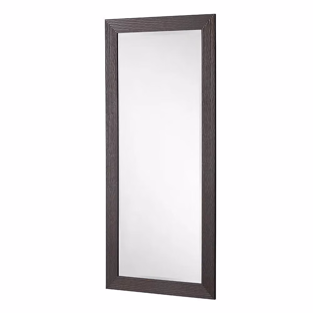 Yearn Mirrors Wave Bronze Full Length Rectangular Hanging Mirror, H 168.5 cm x W 77 cm – 3