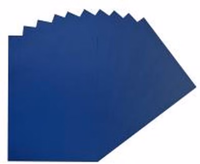 Janrax Pack of 100 Blue Coloured Paper Sheets, 75gsm, A4