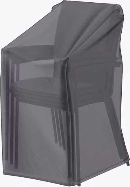 Ruma AeroCover Waterproof Polyester Dining Chair Cover in Dark Grey, W: 67 cm, D: 67 cm, H: 110 cm
