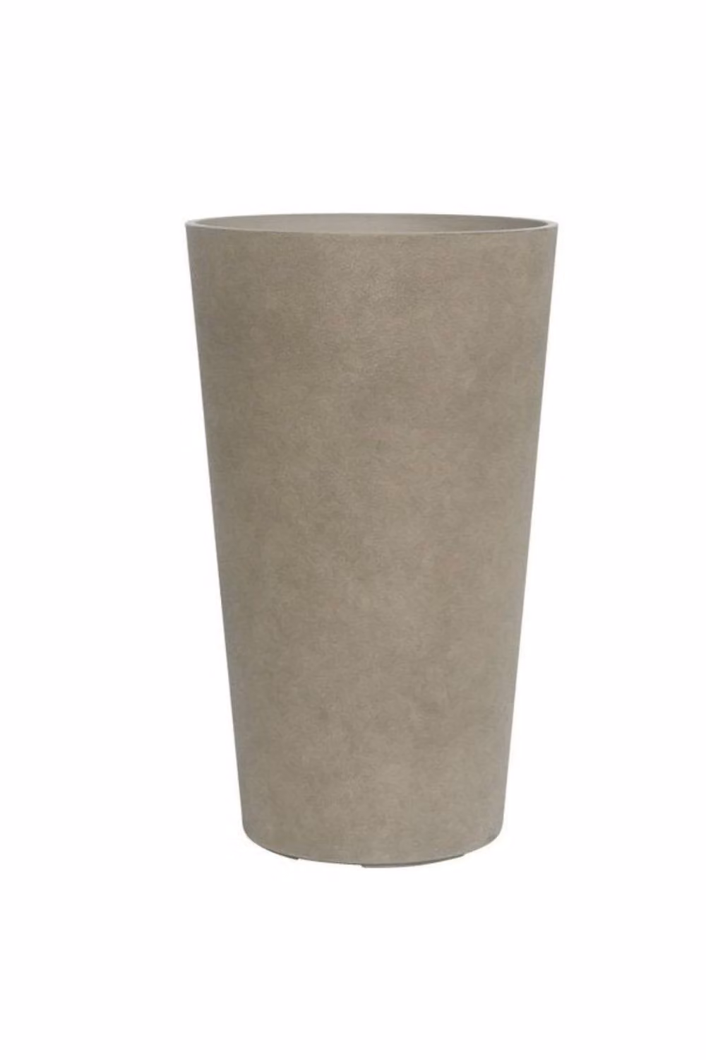 KDMD Vintage Aged Effect Tall Plastic Planter Tub in Beige and Brown, Height: 76 cm – 2