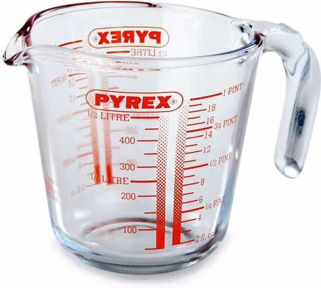 Pyrex Classic Transparent Jug, 0.5 l