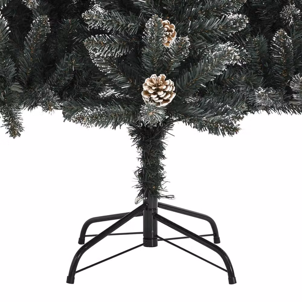 Berkfield Home Artificial Christmas Tree with Stand, Green, Height: 210 cm – 6