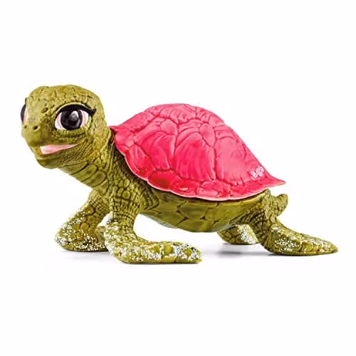 Schleich Bayala Pink Sapphire Turtle Fantasy Animal Toy Figurine – 1