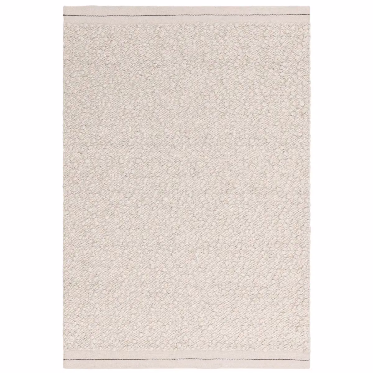 The Rug Shop UK Cream Handmade Modern Plain Viscose Area Rug, W: 160 cm, L: 230 cm – 2