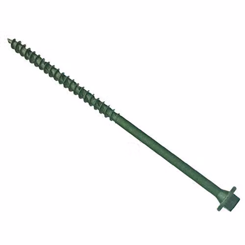 Forgefix Self-Drilling Wood Screws with Torx Drive, Green, 50 Pack, Diameter: 7.0 mm, Length: 200 mm