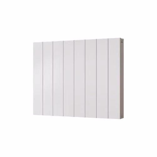 UK Radiators Thetford White Flat Tube Horizontal Designer Radiator H 60.0 cm x W 74.8 cm x D 8.4 cm – 1