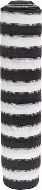 Berkfield Home Privacy Netting, Anthracite, White and Black, W: 1.5 m, L: 10 m – 1