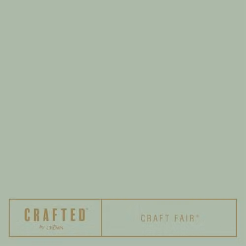 Crown Crafted Craft Fair Matt Emulsion Green Paint 2.5L – 2