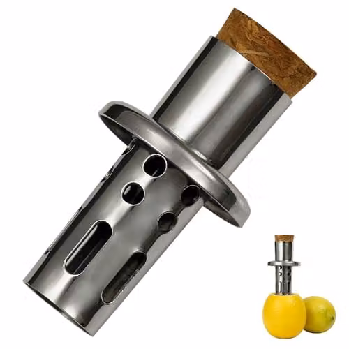 Orsina Nostalgic Stainless Steel Juice Pourer in Silver with Drip Free Spout – 1